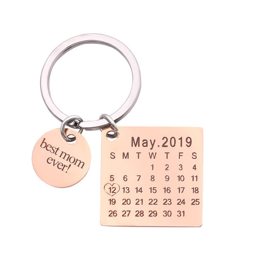 Calendar Key Chain