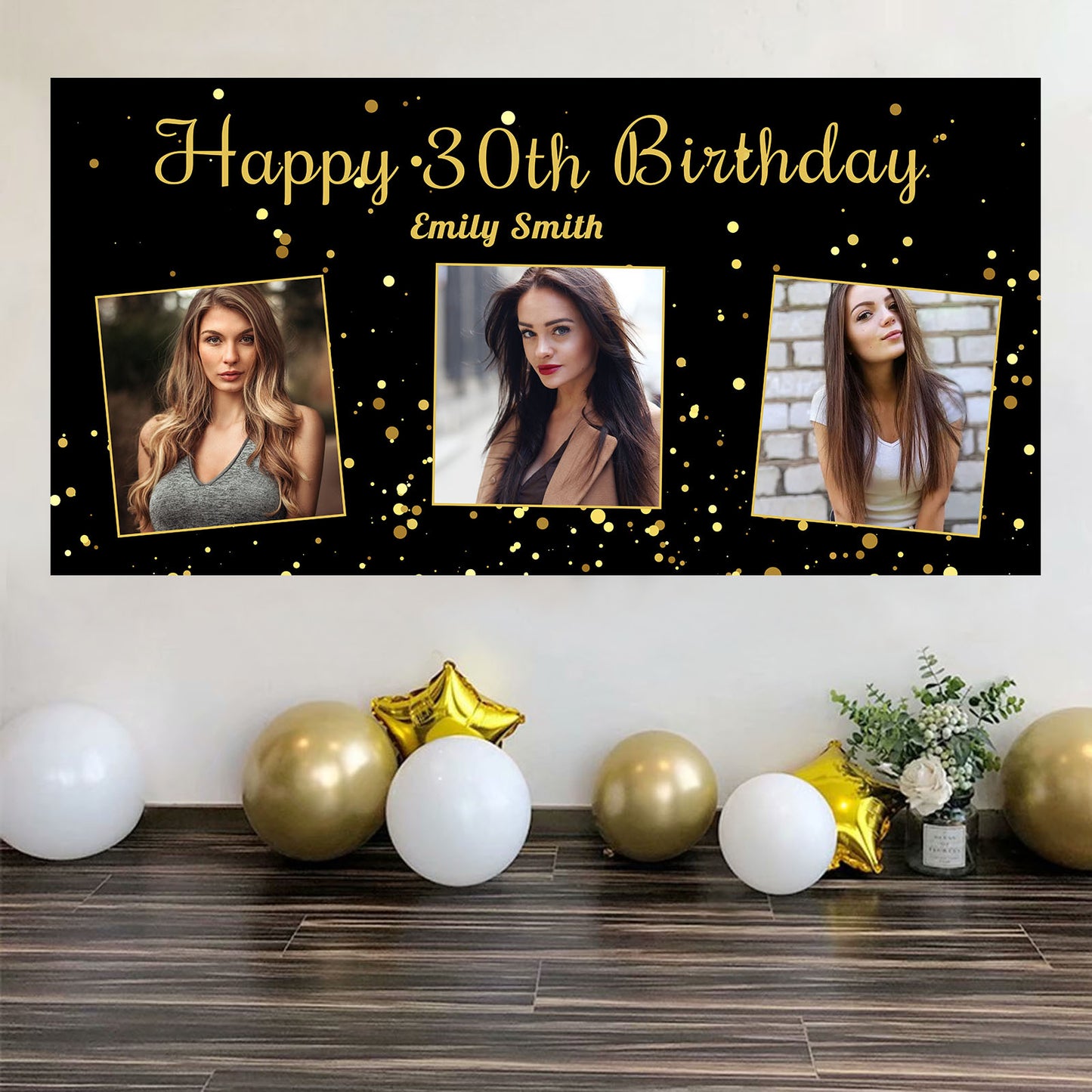 Personalized Birthday Banner - 180cm*90cm