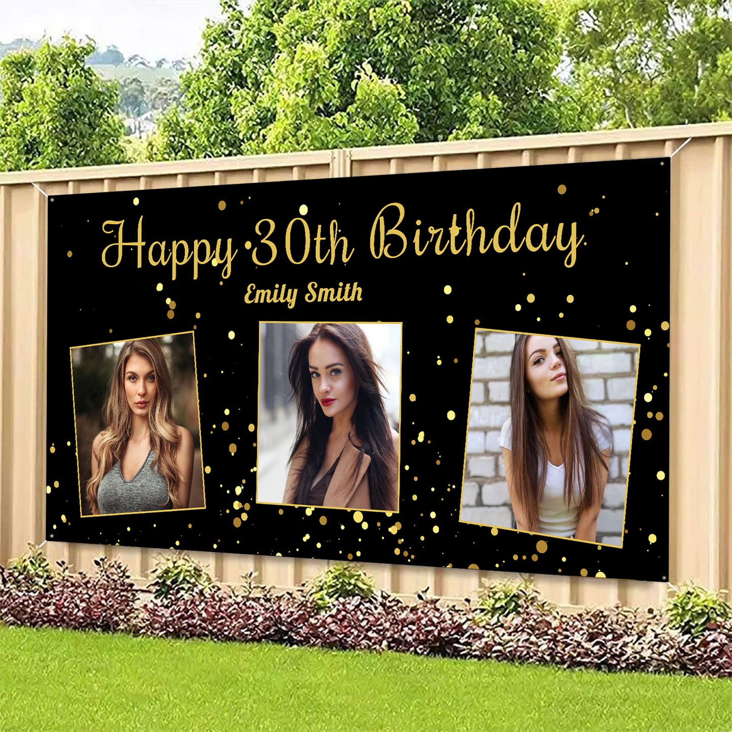 Personalized Birthday Banner - 180cm*90cm