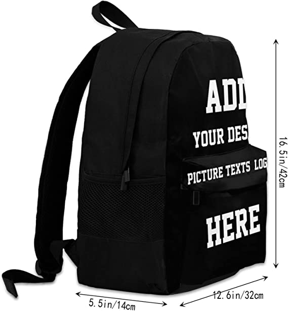 Personalised Backpack with Picture, Text, Name