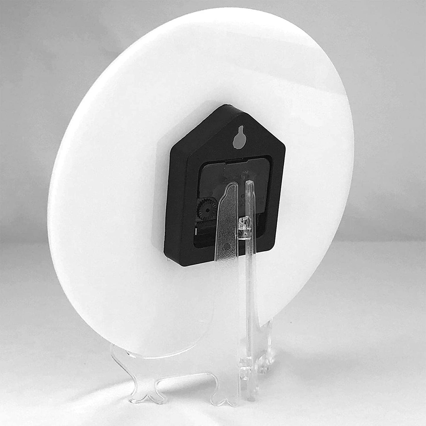 Personalized Round Clock with Photo Text